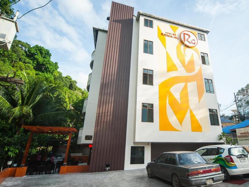 Ratana Hill Patong Aparthotel Bagian luar foto